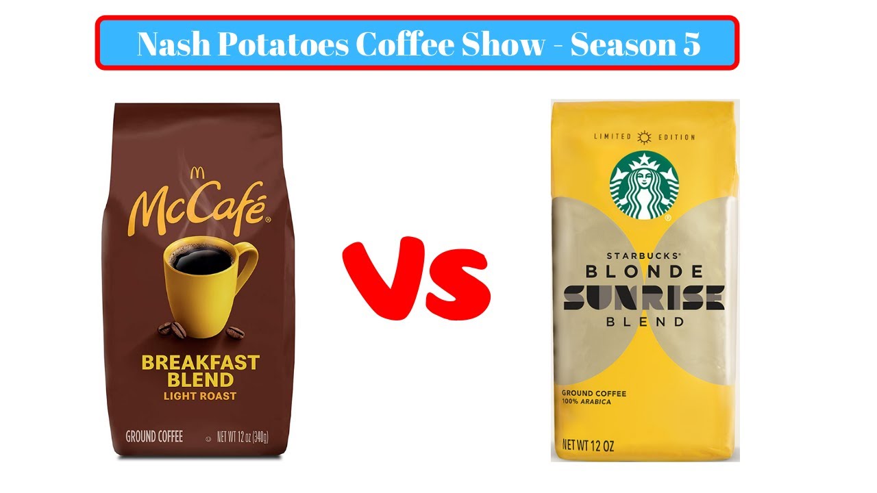 McCafe Breakfast Blend Coffee vs 