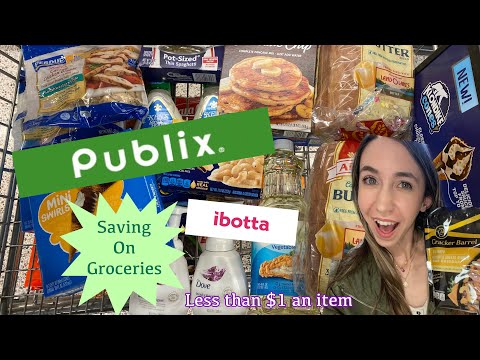 PUBLIX COUPONING 3/24-3/30 + IBOTTA DEALS | SAVING ON GROCERIES