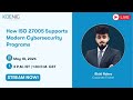 How ISO 27005 Supports Modern Cybersecurity Programs