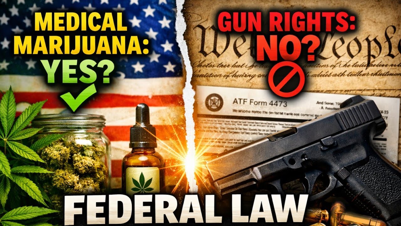 Medical Marijuana (Cannabis) vs Gun Laws: The Federal Contradiction Explained 