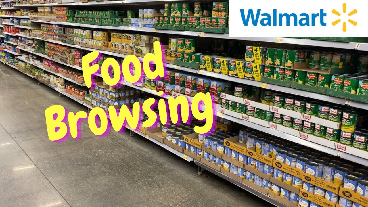 🛒WALMART FOOD AISLES BROWSE WITH ME & PRICES‼️WALMART SHOP WITH ME