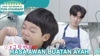 Rasa Awan Buatan Ayah |Fun-Staurant|SUB INDO|210917 Siaran KBS World TV|