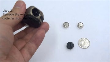 eGeeTouch - Replace Battery - Smart Travel Padlock