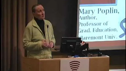 Why ignore Mother Teresa? Mary Poplin questions he...