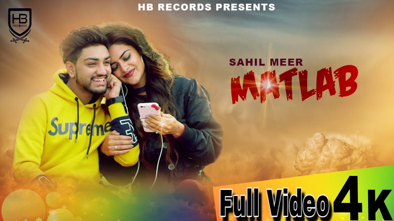 Sahil Meer Brother of Nooran Sisters MATLAB Official Video  Latest Punjabi Song 2020
