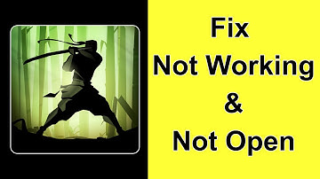 How to Fix Shadow Fight 2 App Not Working / Not Opening / Not Loading Problem on Android
