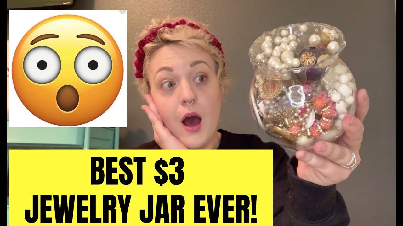 3 Thrift Store Jewelry Jar Opening! YouTube