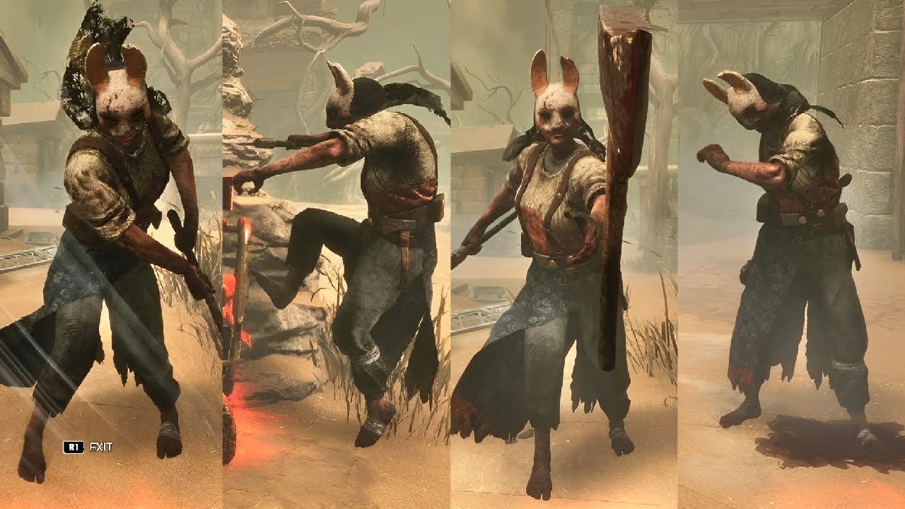 Dead By Daylight - All Huntress Killer Animations