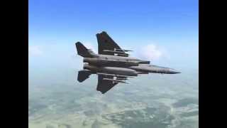 Merge with a F15 Eagle (Lock On)