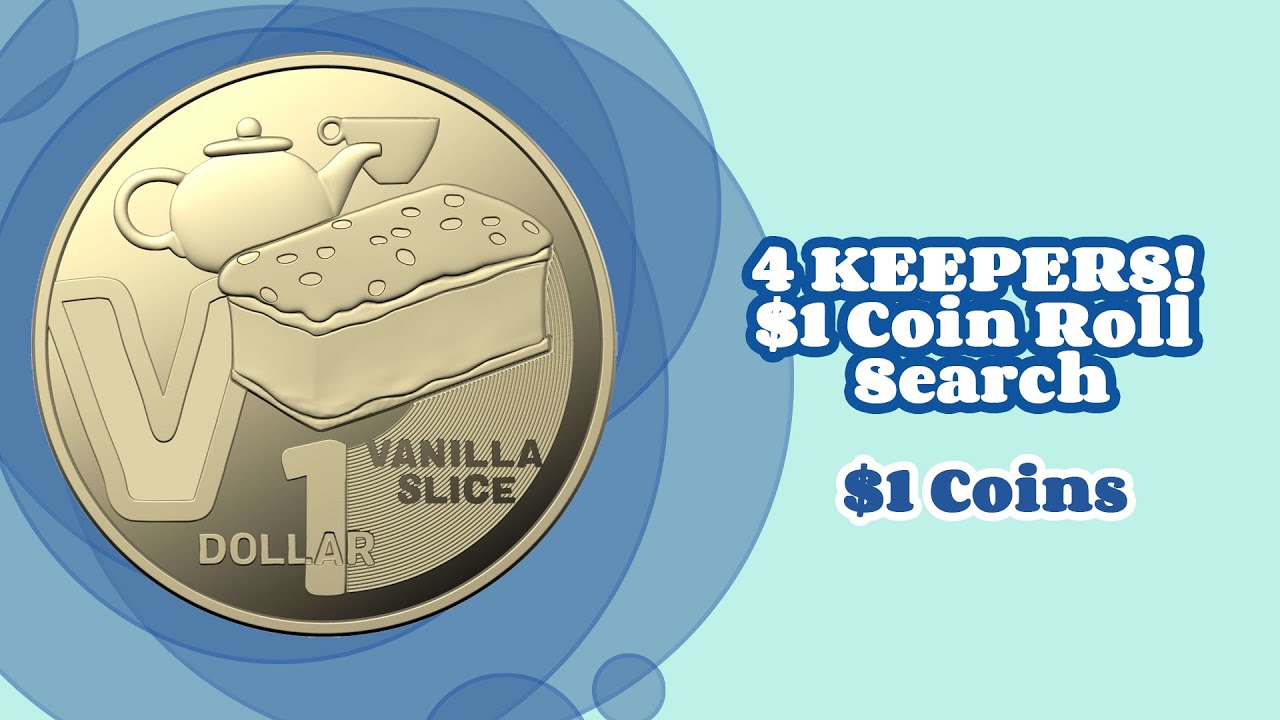 4 KEEPERS! $1 Coin Roll Search | Hunting for Rare, Valuable and Collectable ($1 Coins)