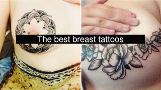 The best breast tattoos