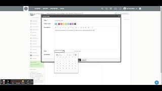 Creating a E-learning folder in Schoology