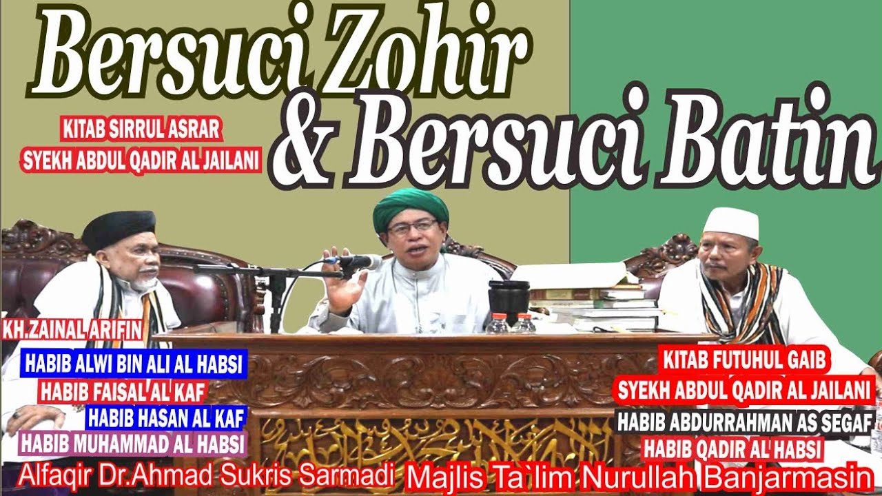 1680 BERSUCI ZOHIR & BERSUCI BATIN,SIRUL ASRAR SYECH ABDUL QADIR JAILANI,Dr.Tgh.Ahmad Sukris Sarmadi