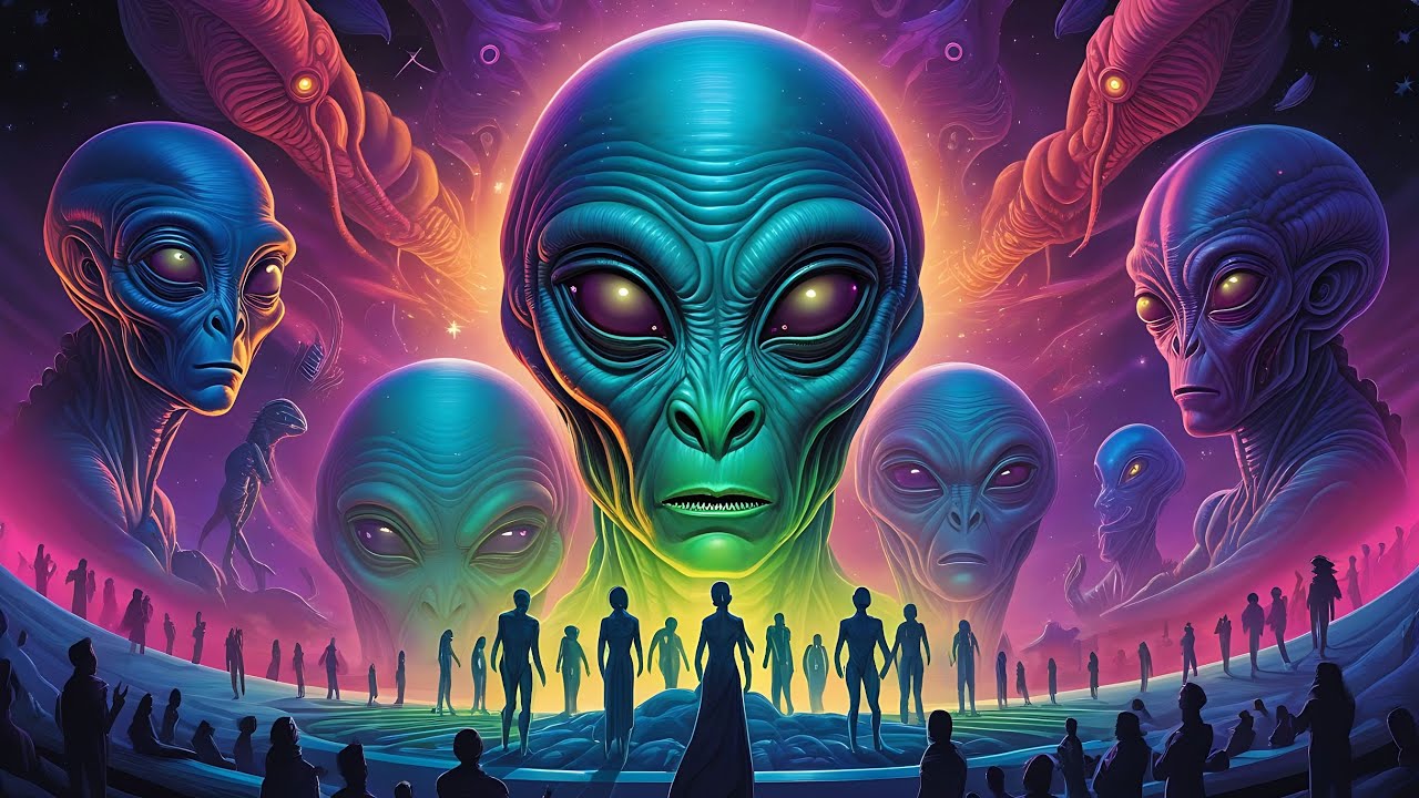 BigyiShow – ALIENS AT THE NOBEL PRIZE CEREMONY | Trance Techno & Cosmic Vibes