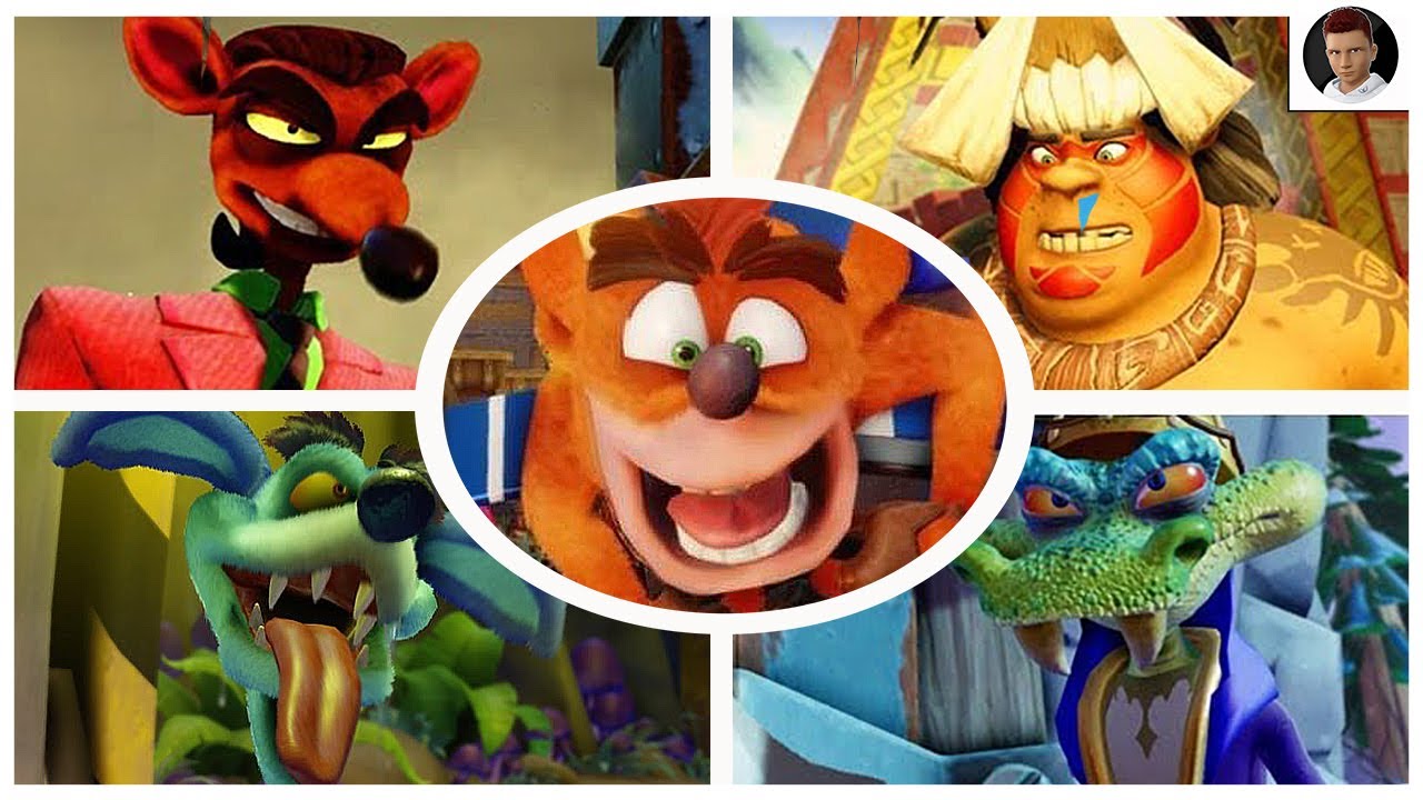 Crash Team Racing NitroFueled All Bosses + True Ending YouTube