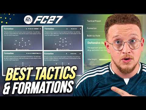 TOP 4 Best META Tactics & Formations In FC 27!