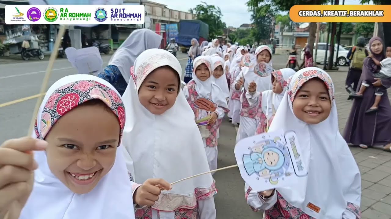 Puncak Pawai Tarhib Ramadhan 2026 SDIT AR ROHMAH 