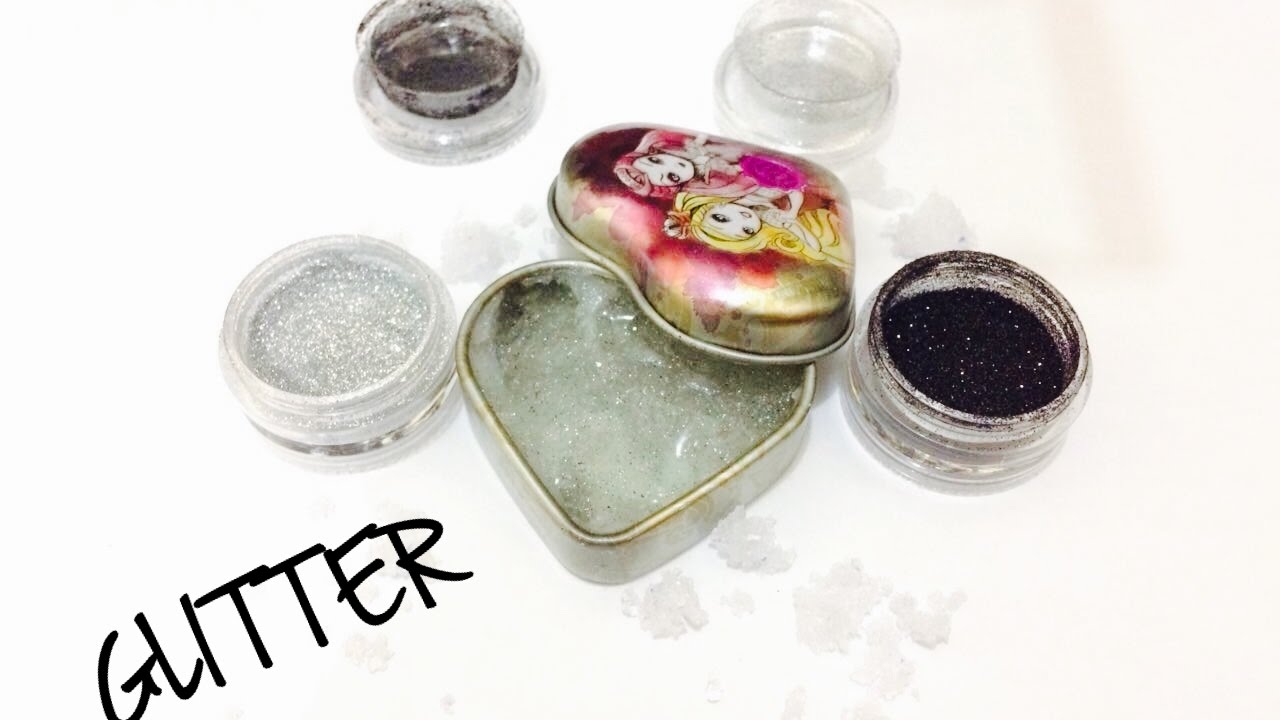 DIY Body Glitter Gel Adlyn Daniea YouTube