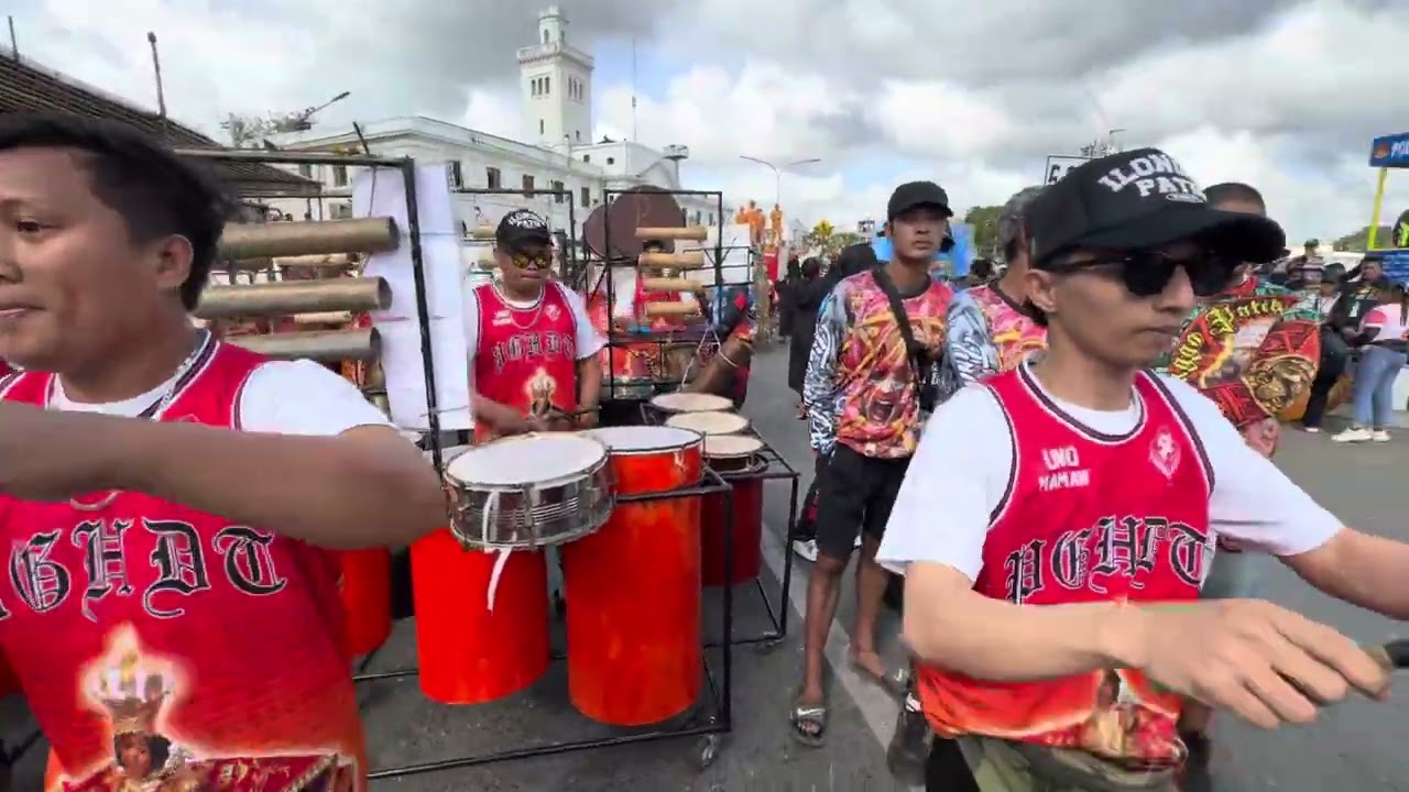 Tribu Paghidaet Drummers Dinagyang Festival 2025 freedom grandstand #dinagyangfestival2025 #drummer 