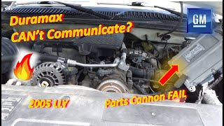 Caught on FIRE!? Duramax CAN't Communicate? (U0073  ECMTCMFICMGPCM)