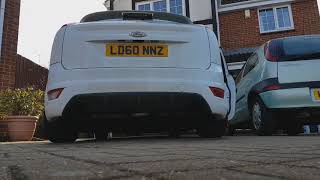 KMS Section 18 (Turbo Back Exhaust) - Ford Focus ST225 Cold Start & Revs