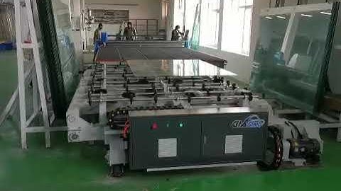 +8617862975375 CNC Automatic Glass Cutting Machine with autoloading table and breaking table 4228