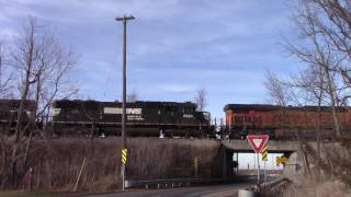 BNSF 8215 East Cameron, IL 12/22/16