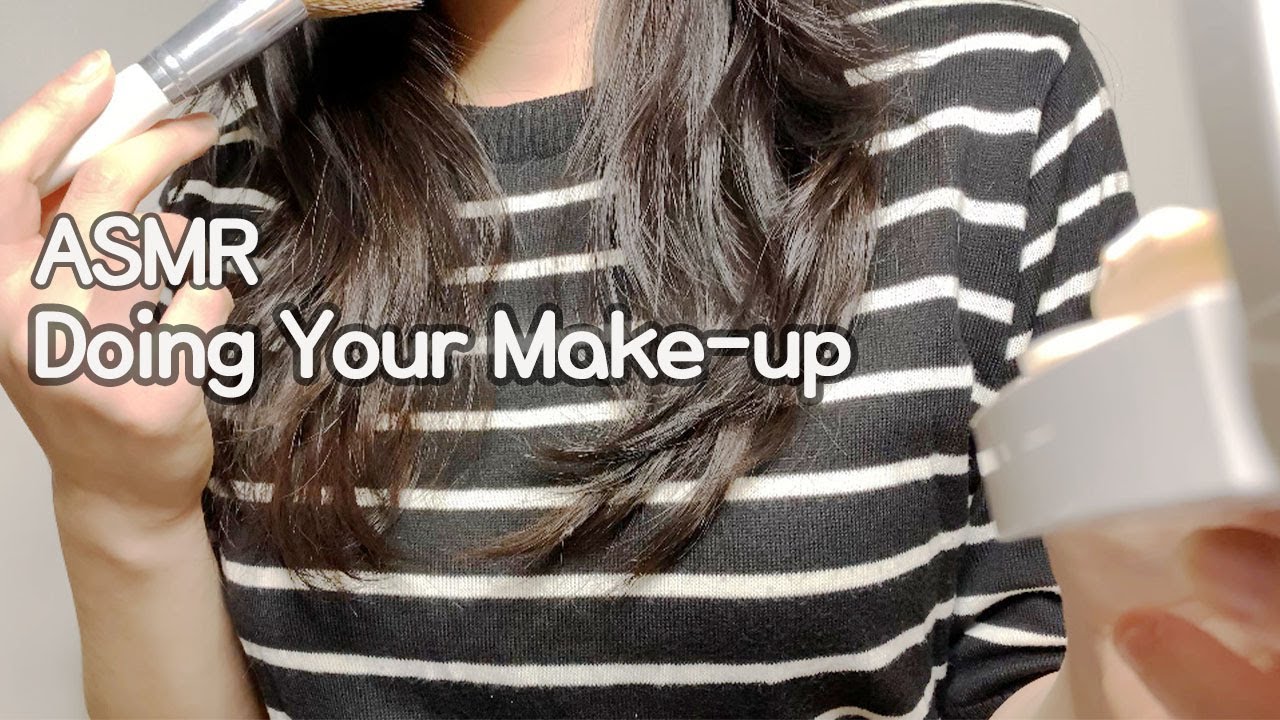 ASMR 메이크업 하는 소리 No Talking Doing Your Make-up - YouTube
