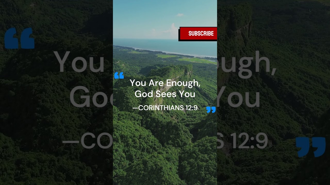 When You Feel Not Enough God Speaks 