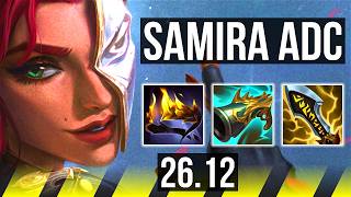 SAMIRA & Nautilus vs CAITLYN & Janna (ADC) | EUNE Master | 26.12
