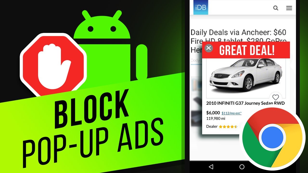 How to Block PopUp Ads on Android in Chrome YouTube