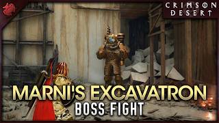 Crimson Desert - Marnis Excavatron (Boss Fight)