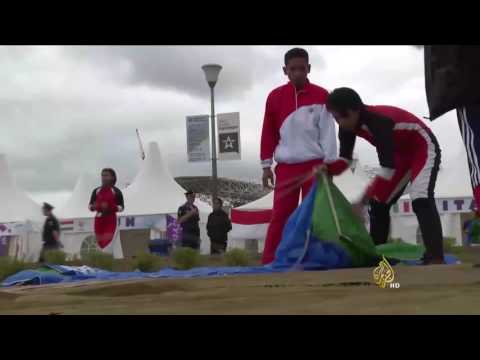 موسكو تستضيف بطولة العالم العسكرية للقفز بالمظلات