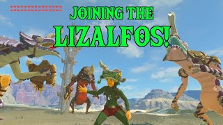 Link Becomes a LIZALFOS! | Zelda: Breath of the Wild