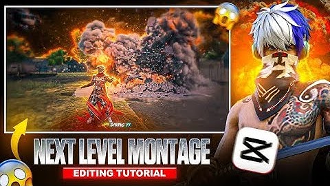 Free Fire God Level Montage Editing Tutorial In Capcut 🤯 | Anime Sky Change Video Editing Tutorial