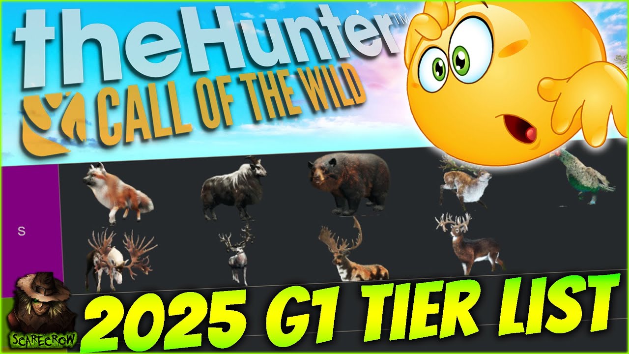 I Ranked All 9 Great Ones In The Hunter Call of the wild! September 2025 Edition Tier List