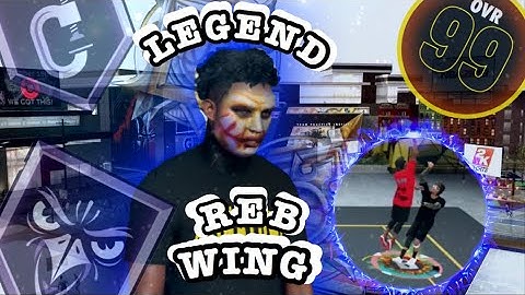 THE BEST REBOUNDING WING BUILD. AT LEGEND 80+ BADGES.