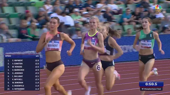 What a finish in the women's 3000m steeplechase | U.S. Olympic Track & Field Trials