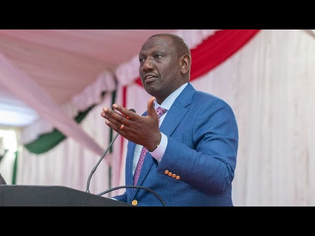 LIVE: RUTO ADDRESS THE NATION ON WHY RAILA IS REJECTING AU JOB class=