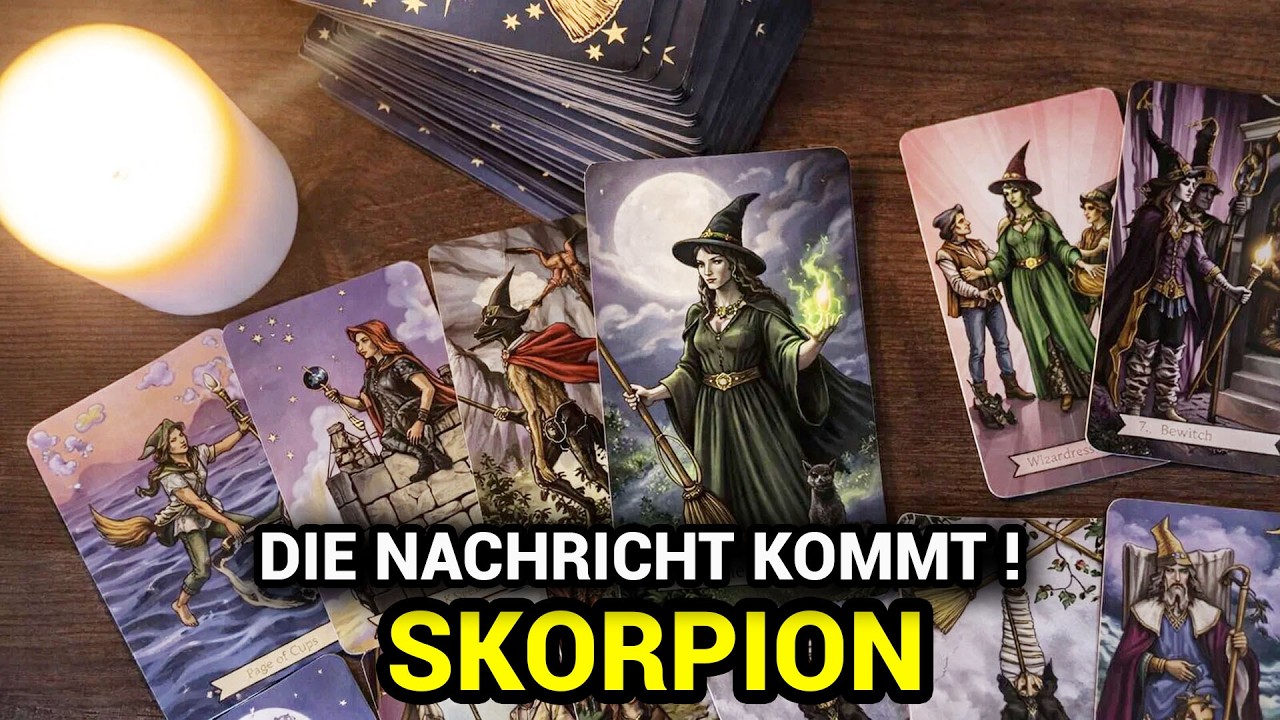 SKORPION ♏ EINE SCHICKSALHAFTE NACHRICHT KOMMT! 💌 GROSSE LIEBE & GÖTTLICHE GERECHTIGKEIT #skorpion