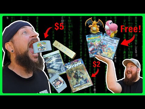 FREE GameCube Games? Yard Sale & Online Hunting Finds