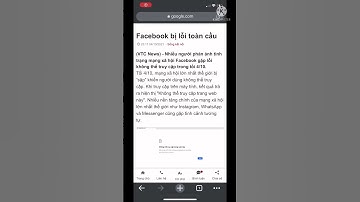 Cách Fix Lỗi Facebook Sập toàn cầu