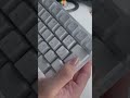 真っ白ゲーミングキーボード開封