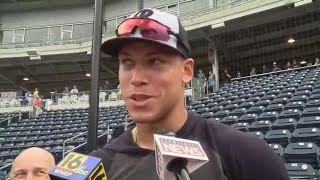 Aaron Judge Returns to Moosic with RailRiders