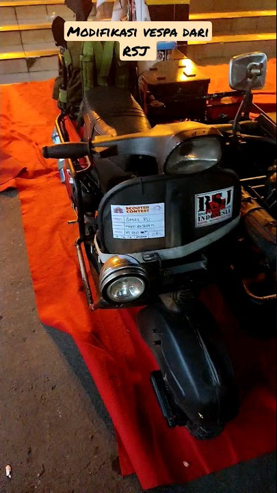Vespa dari RSJ Kediri ‼️#vespatank #vespaindonesia #vespakediri