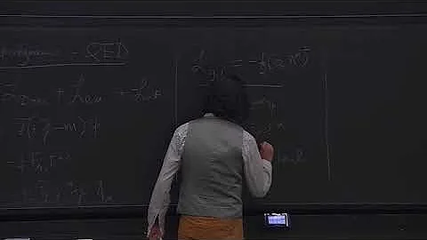 Quantum Field Theory I Lecture 13