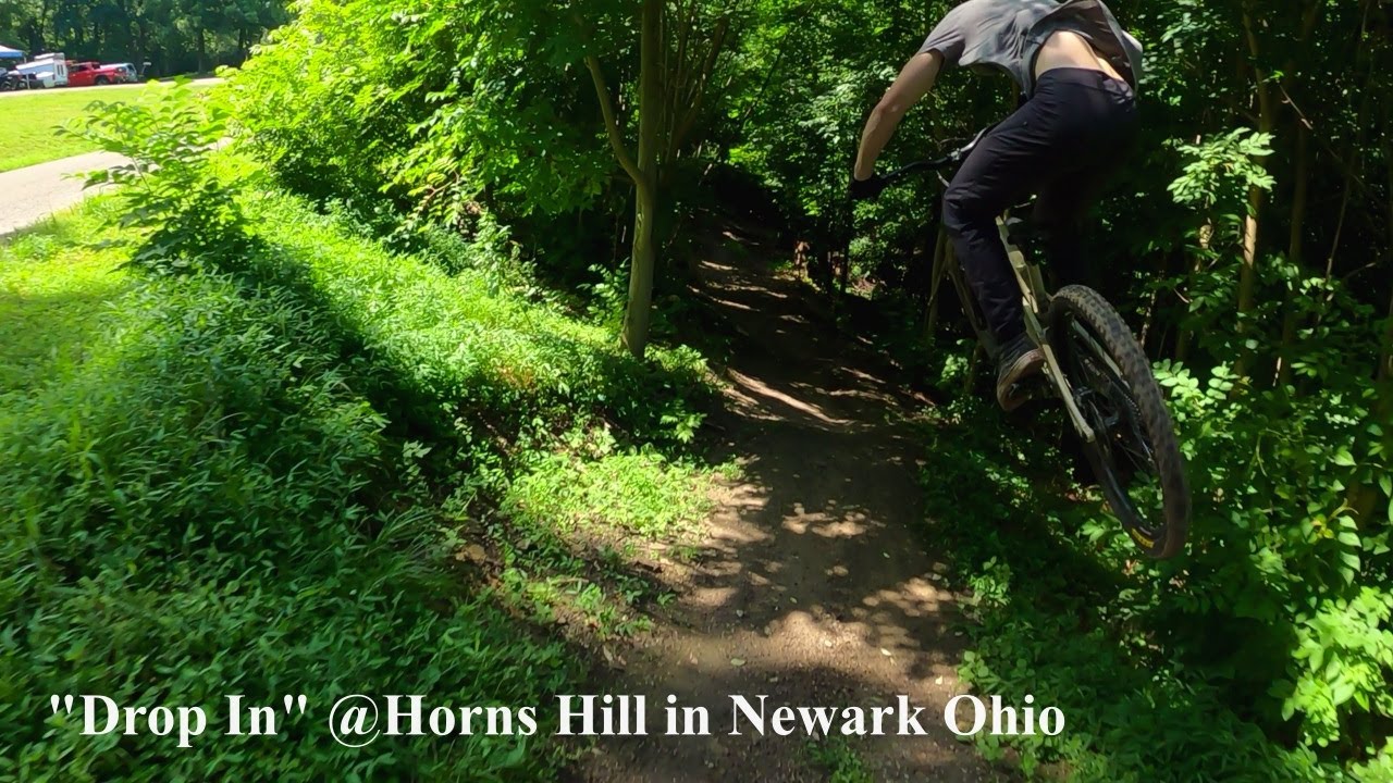 Drop In at Horns Hill Bike Park in Newark Ohio YouTube