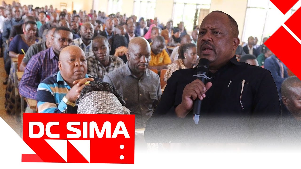 KUHUSU DISEMBA 9 EPUKENI KUJIINGIZA KATIKA MAKUNDI YAKUCHOCHEA VURUGU | DC SIMA NA WATUMISHI WA UMMA