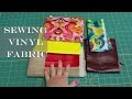 Sewing Minis (Ep 5): Mastering Vinyl/Laminated/Faux Leather Fabric