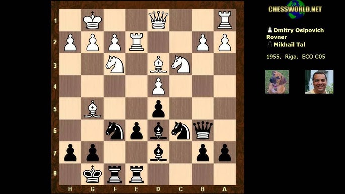 Mikhail Tal's First Brilliancy? - Tal vs. Simagin, 1956 